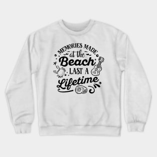 Summer Beach vibes Memories Crewneck Sweatshirt